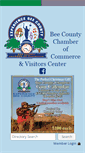 Mobile Screenshot of experiencebeecounty.org