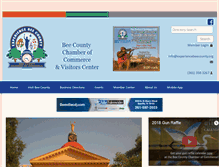 Tablet Screenshot of experiencebeecounty.org